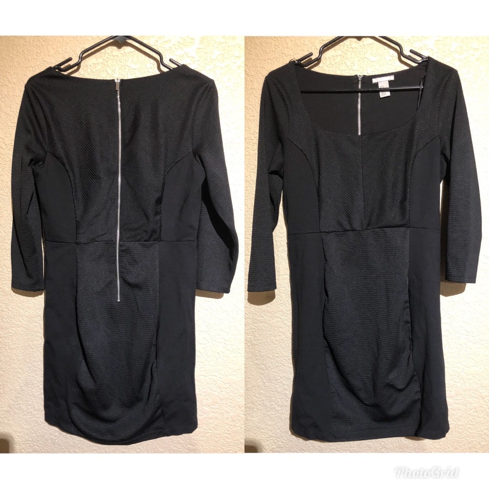 H&M 3/4 Sleeve Little Black Dress